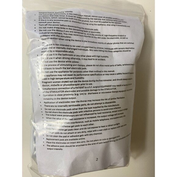 iMounTEK Electronic Pulse Massager, Pain Relief Body Massage Muscle Stimulator - Picture 5 of 5